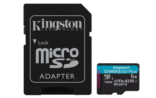 1TB microSDXC Canvas Go Plus Card+ADP