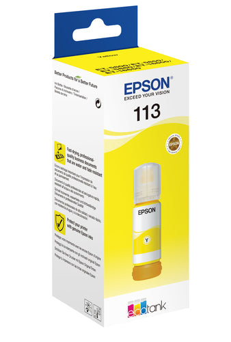 Ink/113 EcoTank Pigment Yellow Bottle