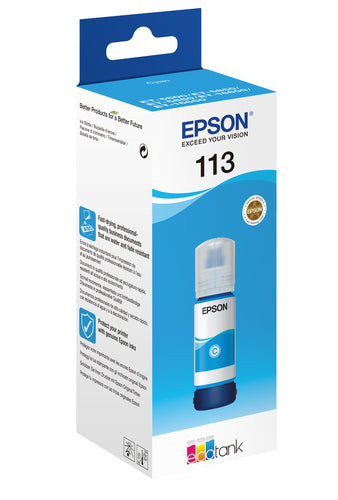Ink/113 EcoTank Pigment Cyan Bottle