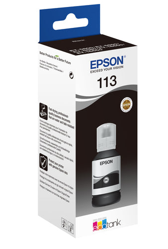 Ink/113 EcoTank Pigment Black Bottle