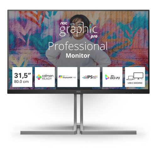 AOC U32U3CV - 32 Zoll UHD Nano IPS Monit