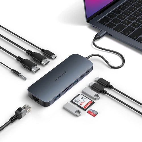 HyperDriveEcoS Gen2 DualHDMI USB-C 11in1