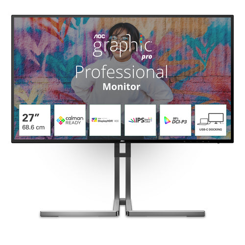 AOC U27U3CV - 27 Zoll UHD Nano IPS Monit
