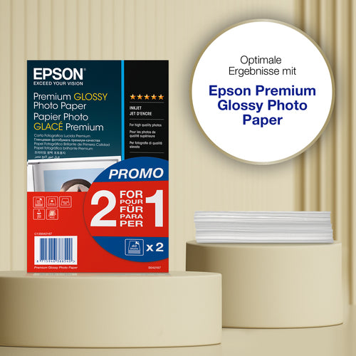 EPSON Fotopapier Glossy 10x15  / 2x40 St
