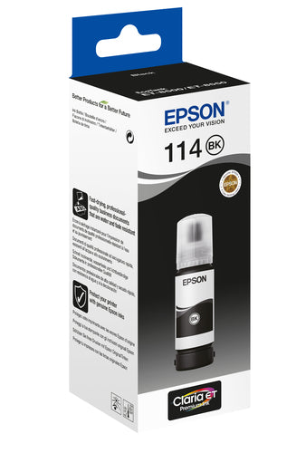 Ink/114 EcoTank Pigment Black ink bottle