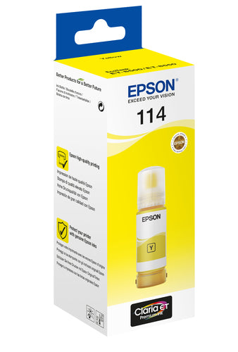 Ink/114 EcoTank Yellow ink bottle