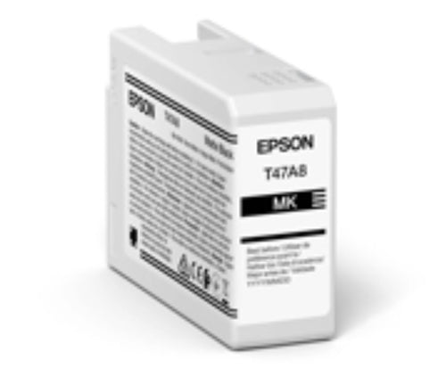 Ink/Singlpck Matte BK T47A8 Pro 10 50ml