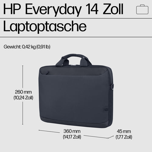 HP Evday 14 Odyssey Gray LaptopBriefcase