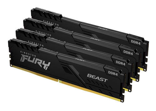 128G 3200MH DDR4 DIMM Kit4 FURY Beast Black