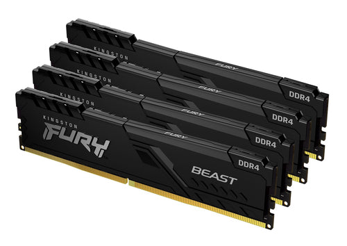 64G 3600MH DDR4DIMM Kit4 FURYBeast Blck