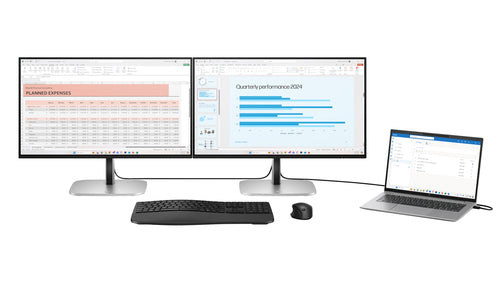 HP 524pu 24inch FHD Dock USB-C 3