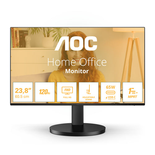 IPS 100Hz FHD, HAS stand, USB-C 65W, ad