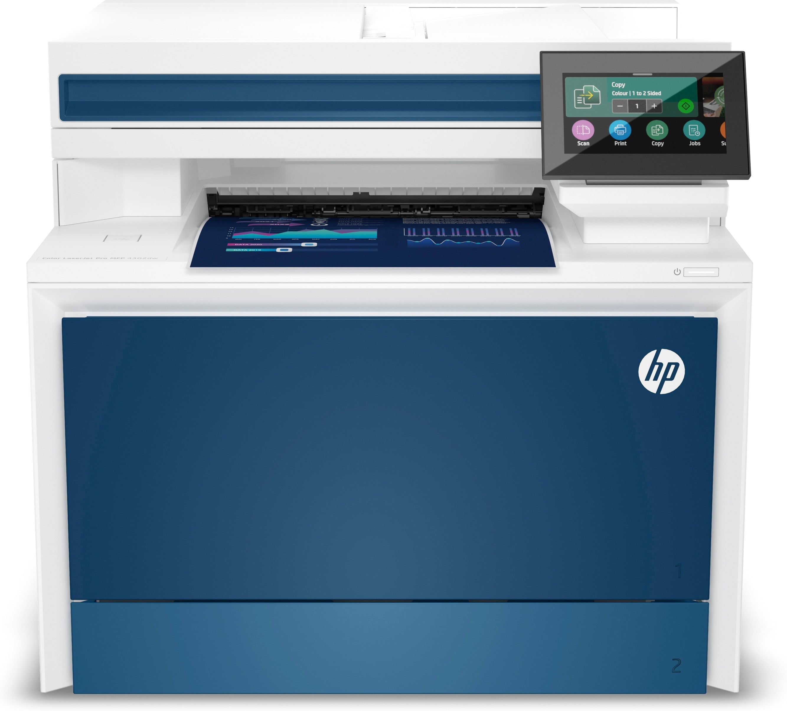 HP Color LaserJet Pro MFP 4302dw (Laserdrucker, Farbe, Instant Ink, Bluetooth)