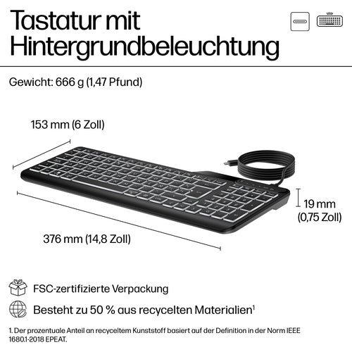 HP 405 Multi-Device BL WD KBD CH
