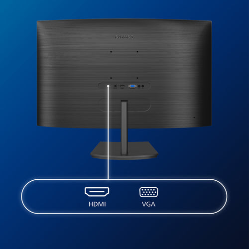 27" VA Curved Monitor, 1920x1080, HDMI,