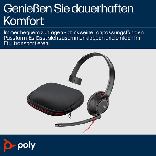 Poly BW 5210 USB-C HS +3.5mmP +USB-C/A