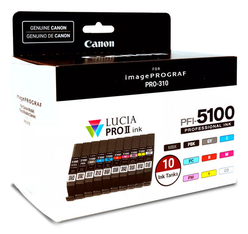 Ink/PFI-5100 MBK/PBK/C/M/Y/PC/PM/R/GY/