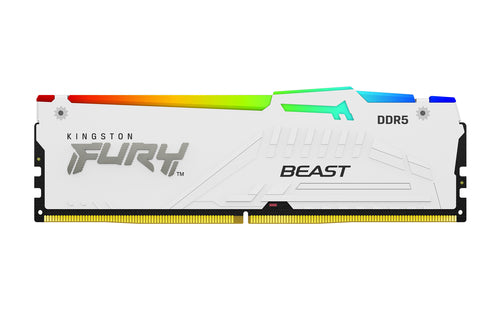 32GB 6000 DDR5 DIMM FURY Beast WhiteRGBE