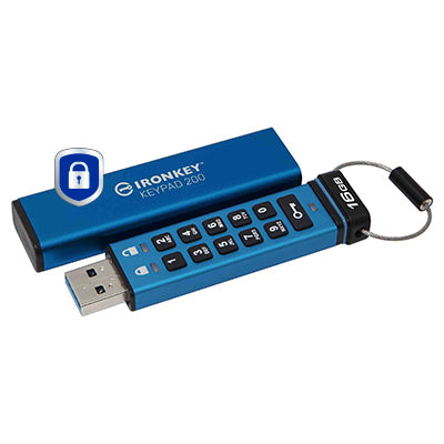 16GB IronKey Keypad 200 AES Encrypted