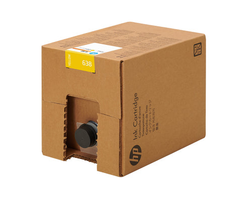 HP 638 10L Yellow Stitch Ink Cartridge