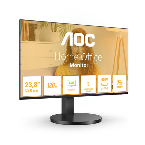 IPS 100Hz FHD, HAS stand, USB-C 65W, ad