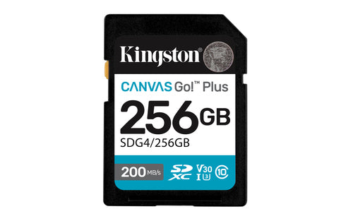 256GB SDXC Canvas Go Plus Gen4 C10