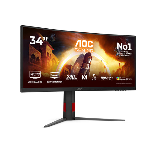 AOC Gaming CU34G4Z - 34 Inch WQHD Curved