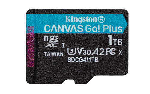 1TB microSDXC Canvas Go Plus Card+ADP
