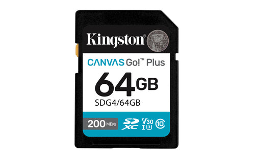 64GB SDXC Canvas Go Plus Gen4 C10