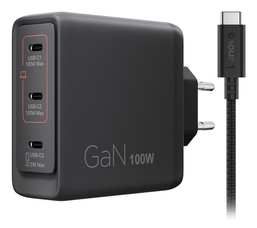 Lenovo Multi-port USB-C 100W GaN Charger