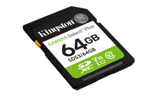 64GB SDXC Canvas Select Plus UHS-I U1