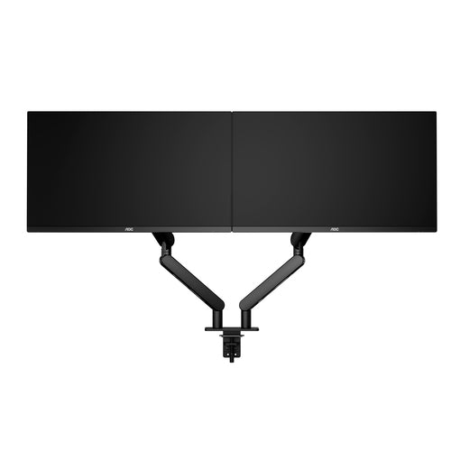 Dual Monitor Desk Mount, Black