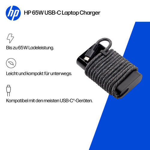 HP Power Adapter, USB-C 65W