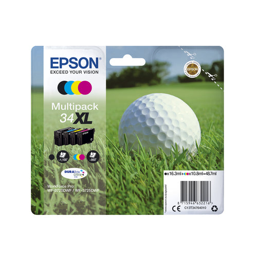 Ink/Mixed Multipack 4-color 34 DURABrite