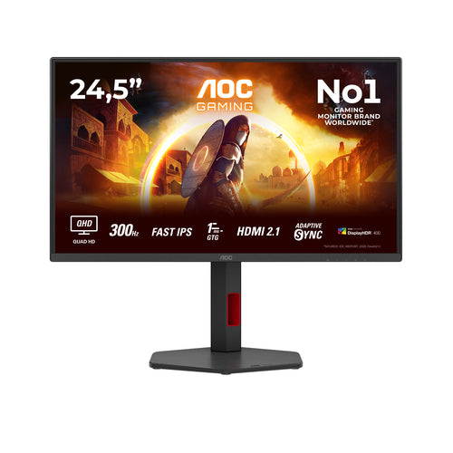 AOC Gaming Q25G4SR - 25.5-inch Quad HDMon
