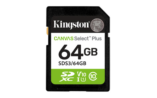 64GB SDXC Canvas Select Plus UHS-I U1