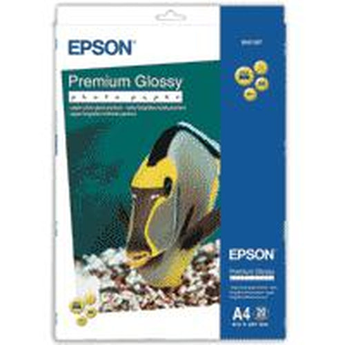 EPSON Premium Glossy Photo, A4, 20 Blatt